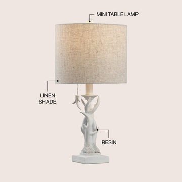 Gaston 20.5" Resin Mini LED Table Lamp